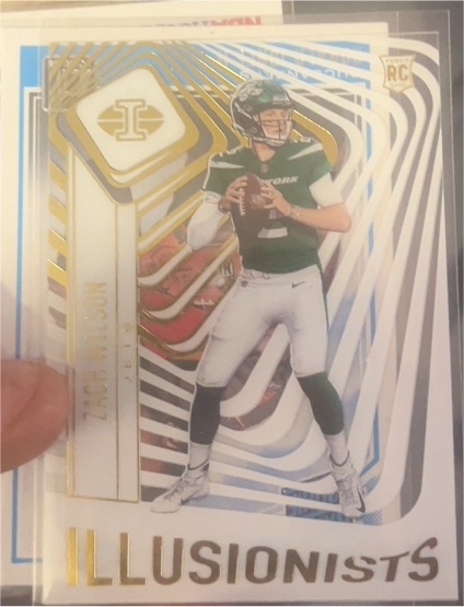 2021 Panini Illusions #ILL-11 Zach Wilson Illusionists Rookie — front
