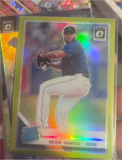 2019 Panini Donruss Optic #69 Josh James — front