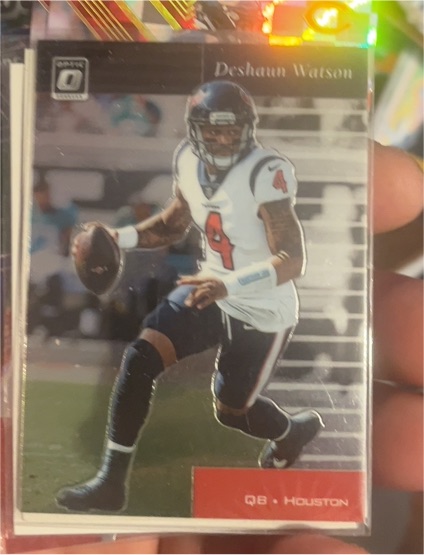 2018 Donruss Optic Deshaun Watson Houston Texans — front