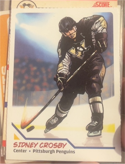 2009 Score #349 Sidney Crosby — front