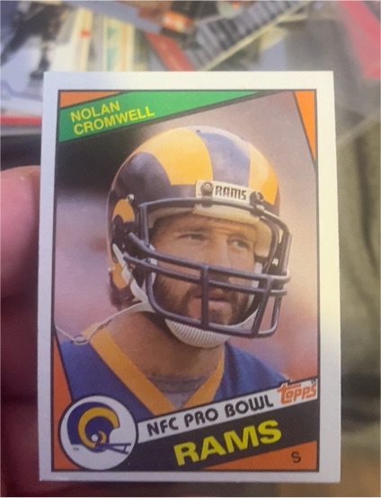 1984 Topps #279 Nolan Cromwell — front