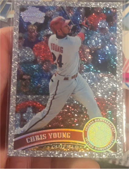 2011 Topps Platinum Diamond Anniversary #316 Chris Young — front