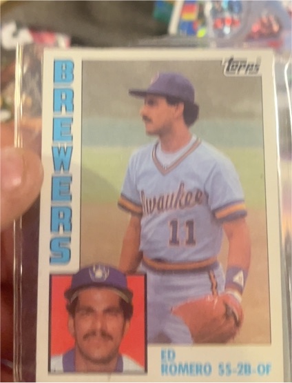 1984 Topps #55 Ed Romero — front