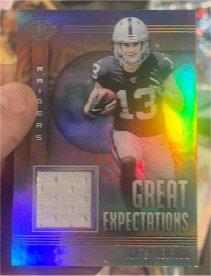 2019 Panini Illusions Great Expectations #GE-JAW Hunter Renfrow — front