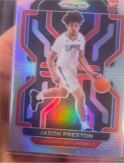 2021-22 Panini Prizm #327 Jason Preston — front