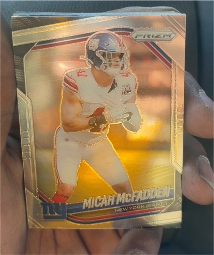 2025 Panini Prizm #95 Micah McFadden — front