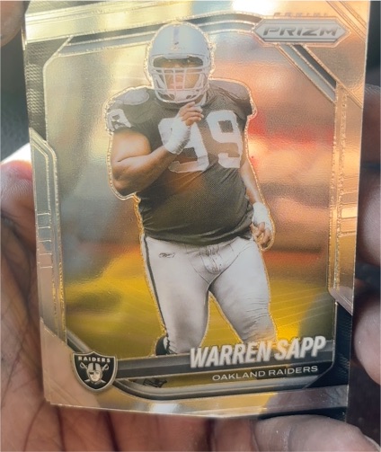 2025 Panini Prizm #212 Warren Sapp — front
