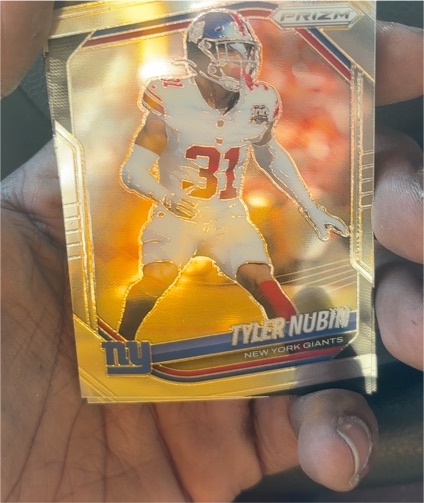 2025 Panini Prizm #31 Tyler Nubin — front
