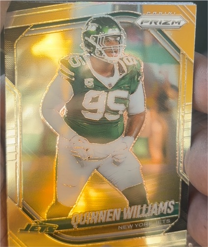 2025 Panini Prizm #95 Quinnen Williams — front