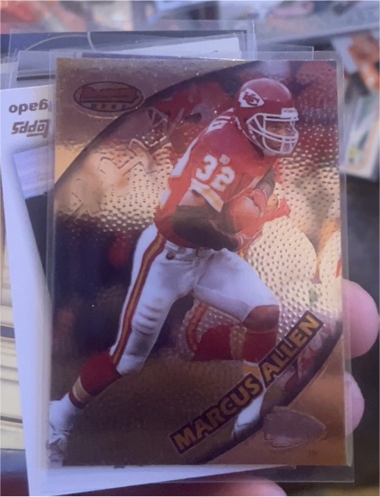 1997 Bowman's Best #52 Marcus Allen — front