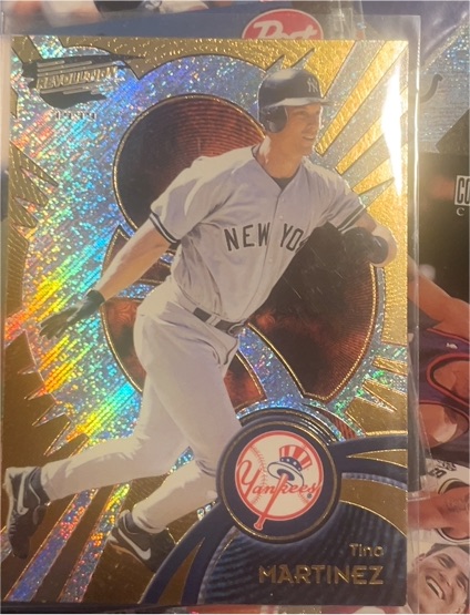 1999 Pacific Revolution #97 Tino Martinez — front