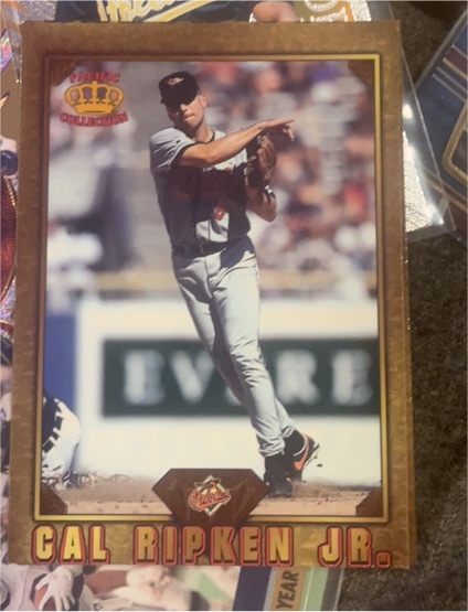 1997 Pacific Crown Collection Gems of the Diamond #GD-16 Cal Ripken Jr. — front