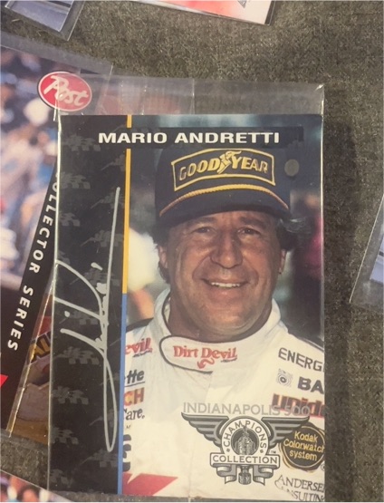 1994 Post Indianapolis 500 Champions Collection Mario Andretti — front