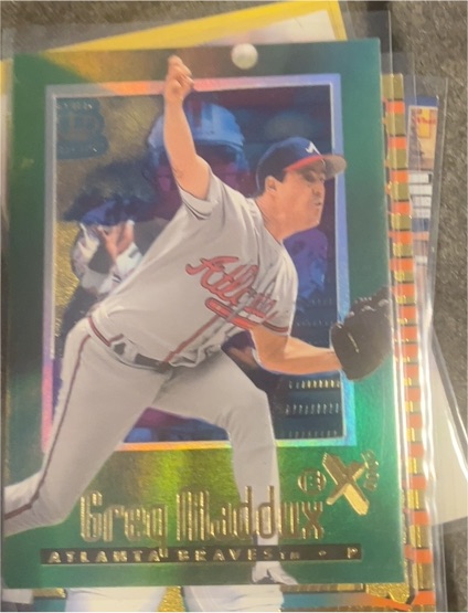 1997 EX-2000 #57 Greg Maddux — front