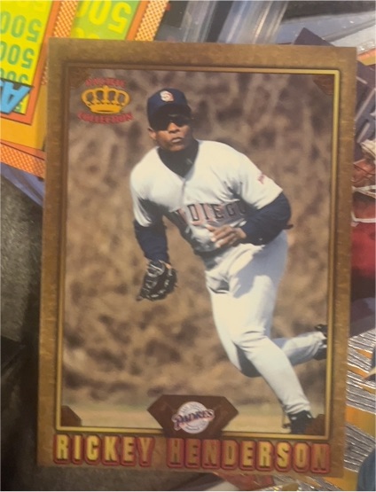 1997 Pacific Crown Collection Rickey Henderson — front