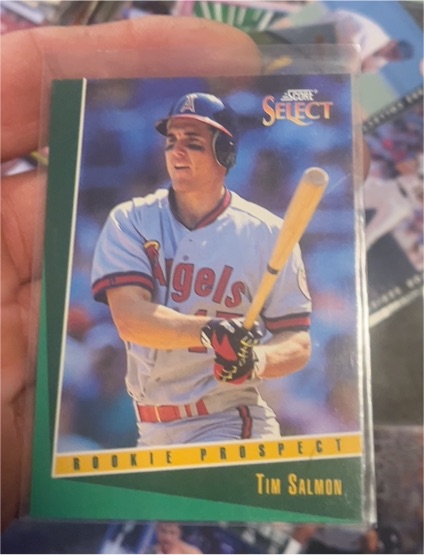 1992 Score Select #339 Tim Salmon Rookie Prospect — front