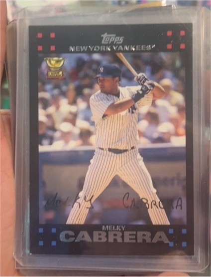 2007 Topps #421 Melky Cabrera — front