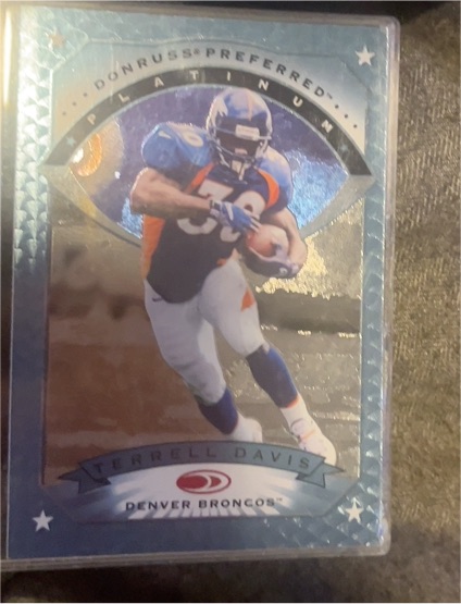 1997 Donruss Preferred Platinum #29 Terrell Davis — front