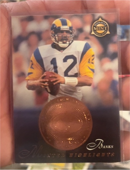 1997 Pinnacle Mint #29 Tony Banks — front