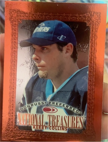 1997 Donruss Preferred #121 Kerry Collins — front