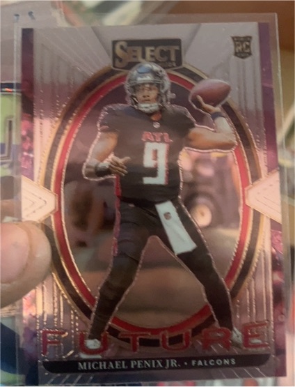 2024 Panini Select #16 Michael Penix Jr. Future Rookie Card — front