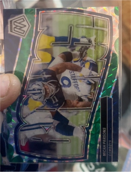 2024 Panini Mosaic Bang! #4 Micah Parsons — front