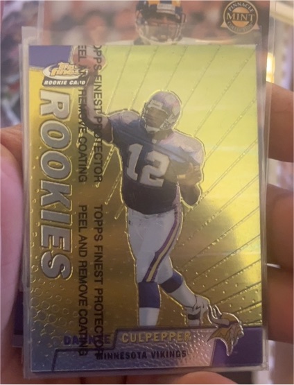 1999 Topps Finest Rookies #151 Daunte Culpepper — front