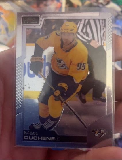 2020-21 O-Pee-Chee Platinum #55 Matt Duchene — front