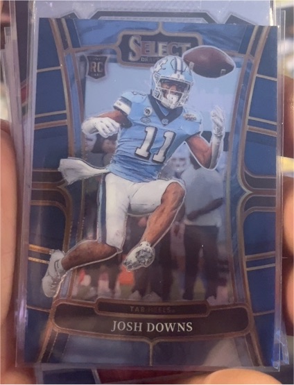2023 Panini Select Draft Picks #16 Josh Downs — front