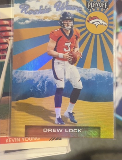2019 Panini Playoff #4 Drew Lock Rookie Wave — front