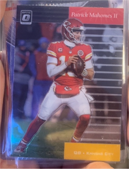 2019 Panini Donruss Optic 99 Tribute #99-9 Patrick Mahomes II — front