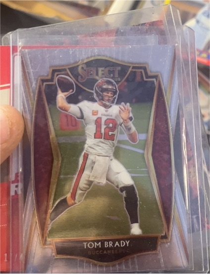 2020 Panini Select Premier Level #101 Tom Brady Tampa Bay Buccaneers — front