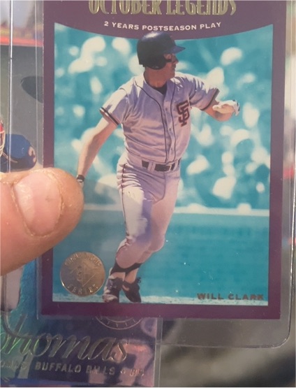 1993 Leaf #2 Will Clark — front