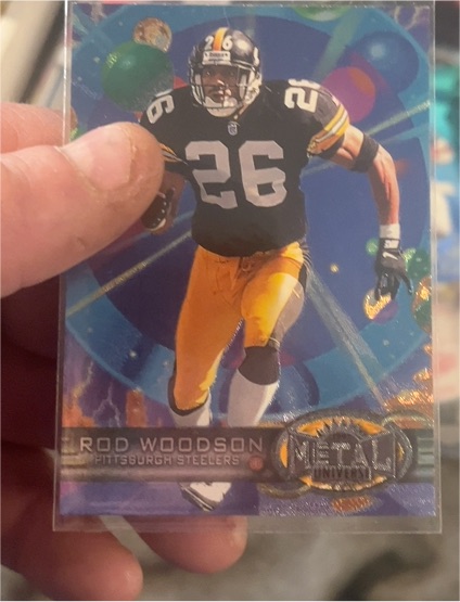 1997 SkyBox Metal Universe #36 Rod Woodson — front