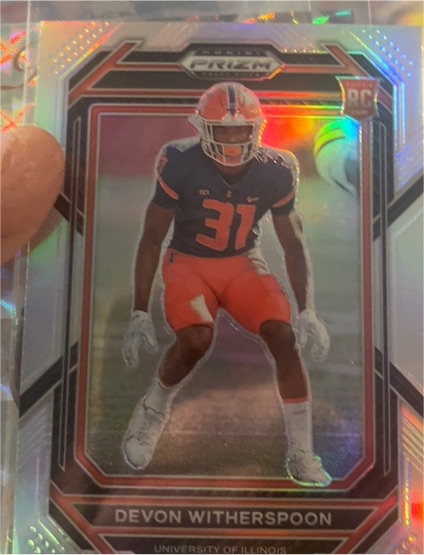 2023 Panini Prizm Draft Picks #179 Devon Witherspoon — front