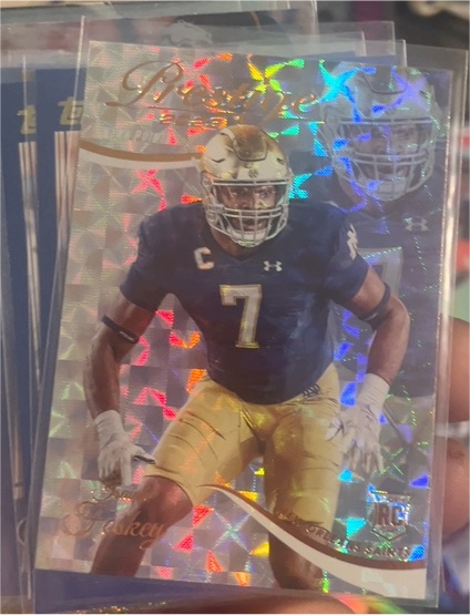 2023 Panini Prestige #340 Isaiah Foskey — front