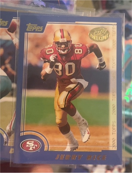 2000 Topps #310 Jerry Rice — front