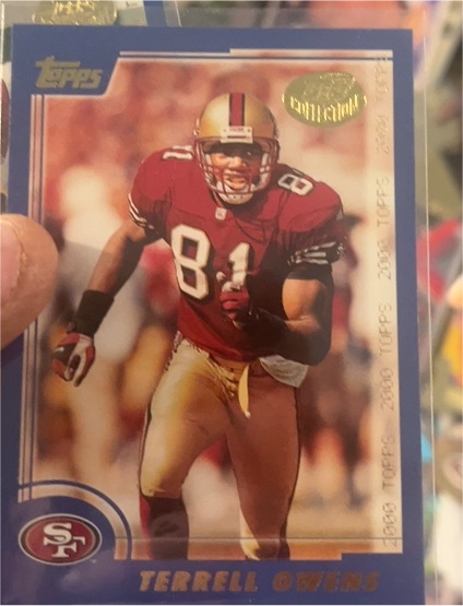 2000 Topps #269 Terrell Owens — front