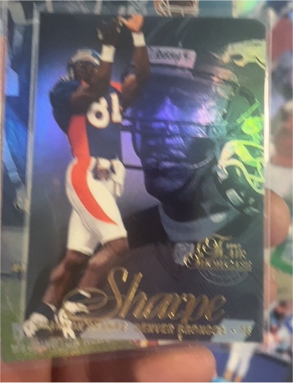 1997 Fleer Showcase #84 Shannon Sharpe — front