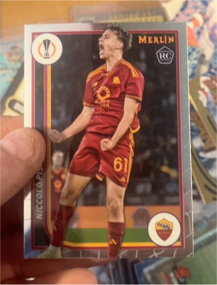 2023-24 Topps Merlin UEFA Club Competitions #141 Niccolò Pisilli RC — front