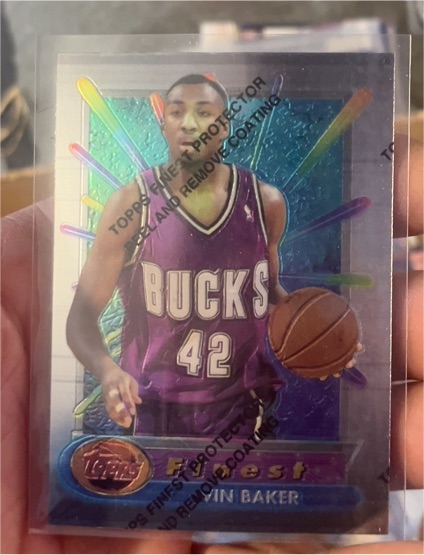 1994-95 Topps Finest #66 Vin Baker — front