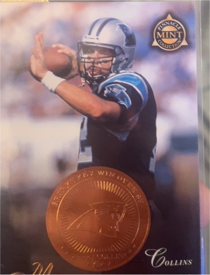 1997 Pinnacle Mint Collection #24 Kerry Collins — front