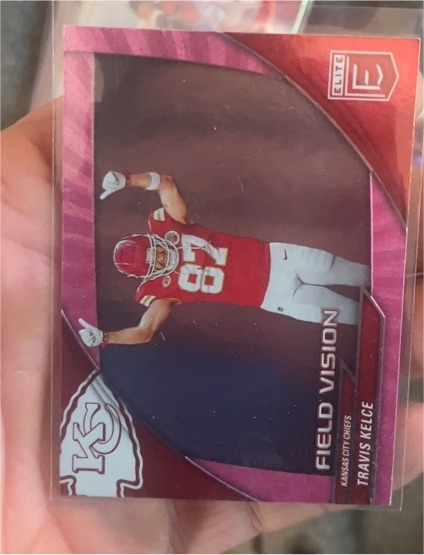 2024 Donruss Elite #5 Travis Kelce Field Vision — front