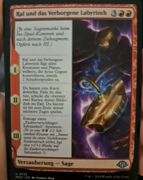 Modern Horizons 3 #132 Ral and the Implicit Maze — front