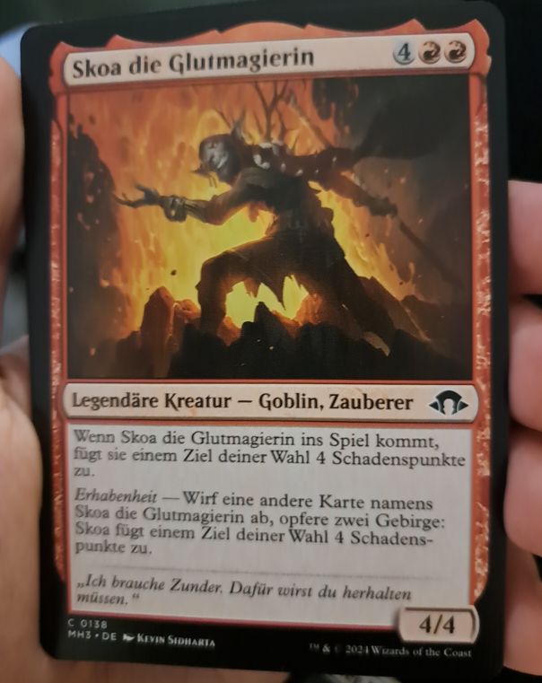 2024 Modern Horizons 3 #138 Skoa, Embermage — front