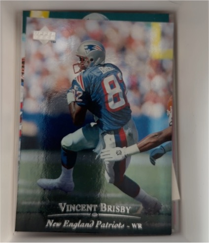 1996 Upper Deck #48 Vincent Brisby — front