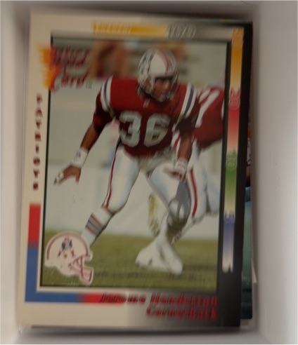 1992 Wild Card #121 Jerome Henderson — front