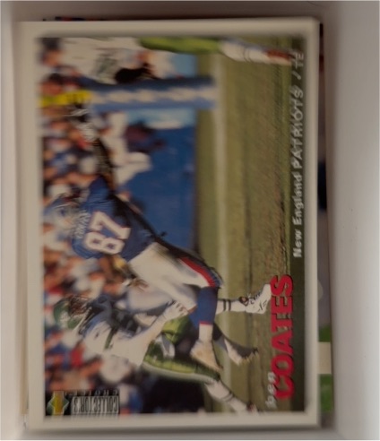 1995 Collector's Choice #82 Ben Coates — front