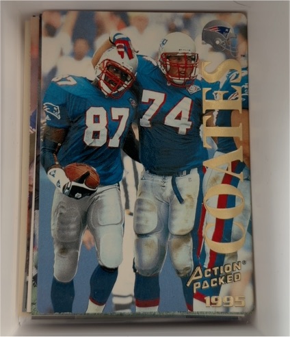1995 Action Packed #4 Ben Coates — front