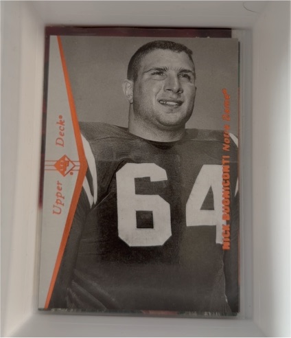 1995 Upper Deck SP Design #95SP-6 Nick Buoniconti — front